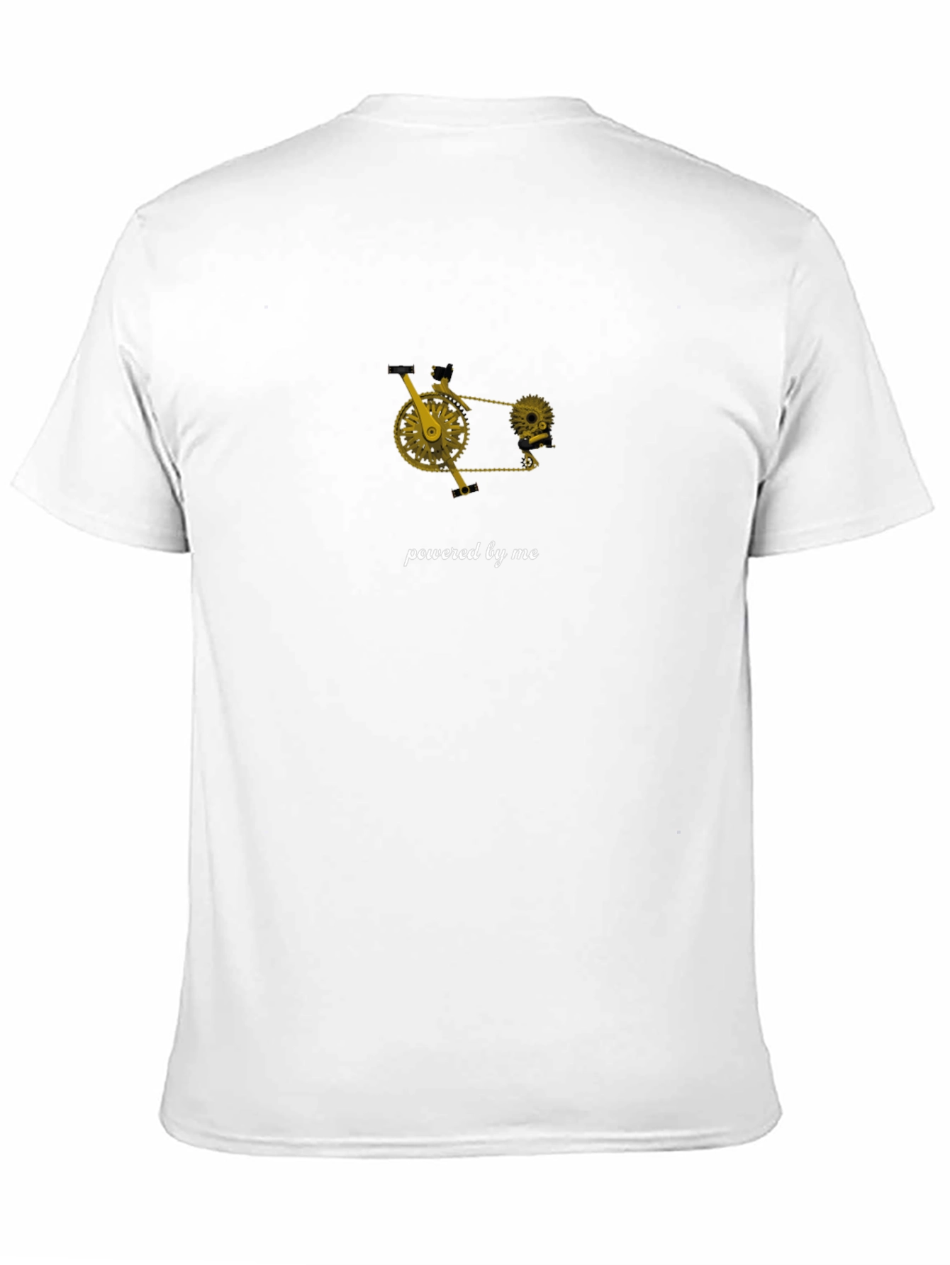 Powered By Me Graphic Tee - Black