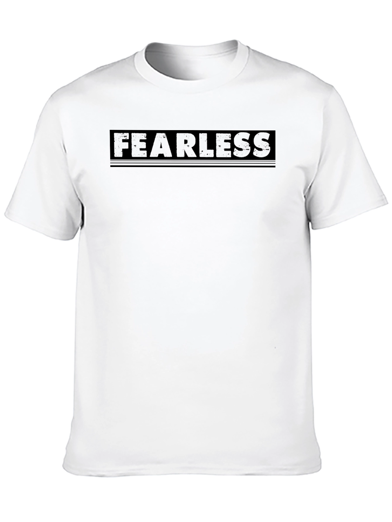 Fearless Graphic Tee - Mens Black T-Shirt
