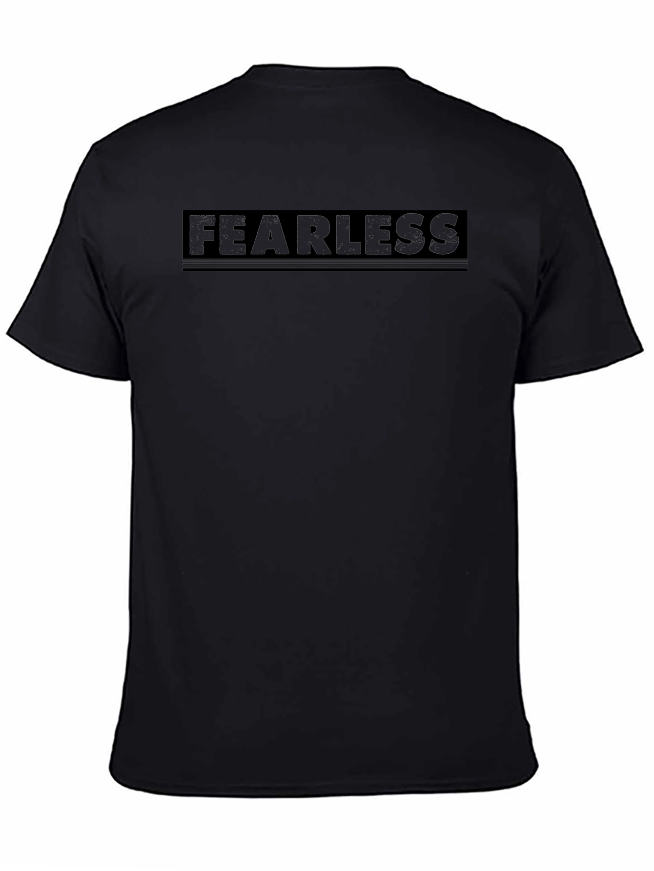 Fearless Graphic Tee - Mens Black T-Shirt