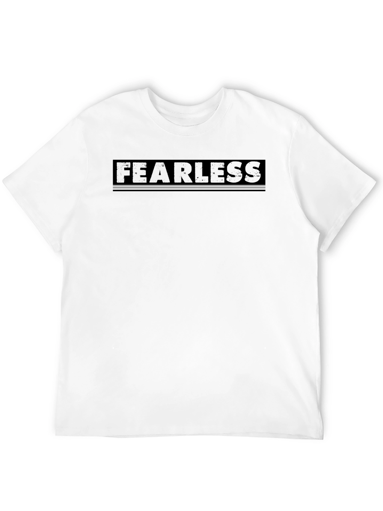 Fearless Graphic Tee - Mens Black T-Shirt