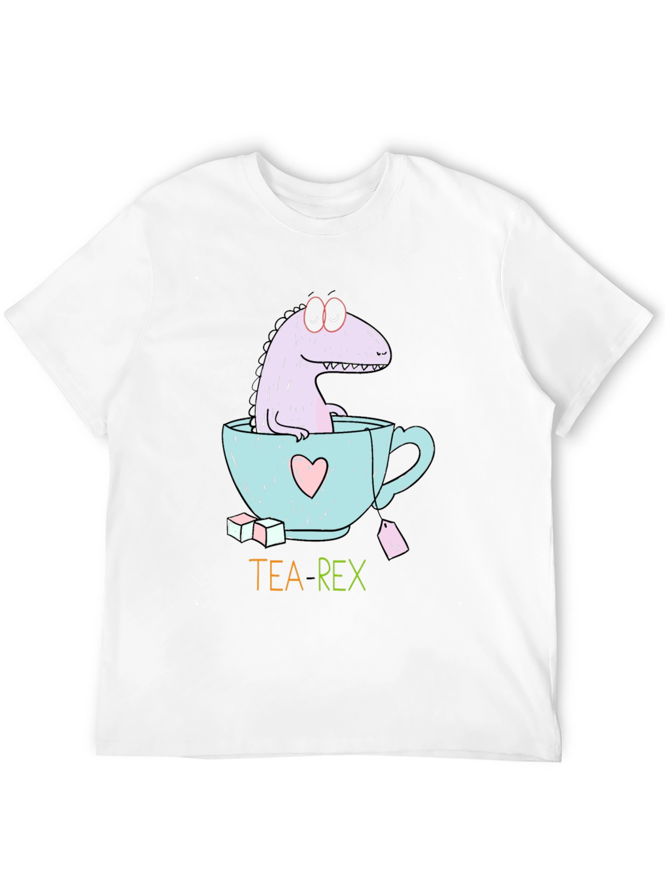 Tea Rex T-Shirt - Dinosaur in Teacup Graphic Tee