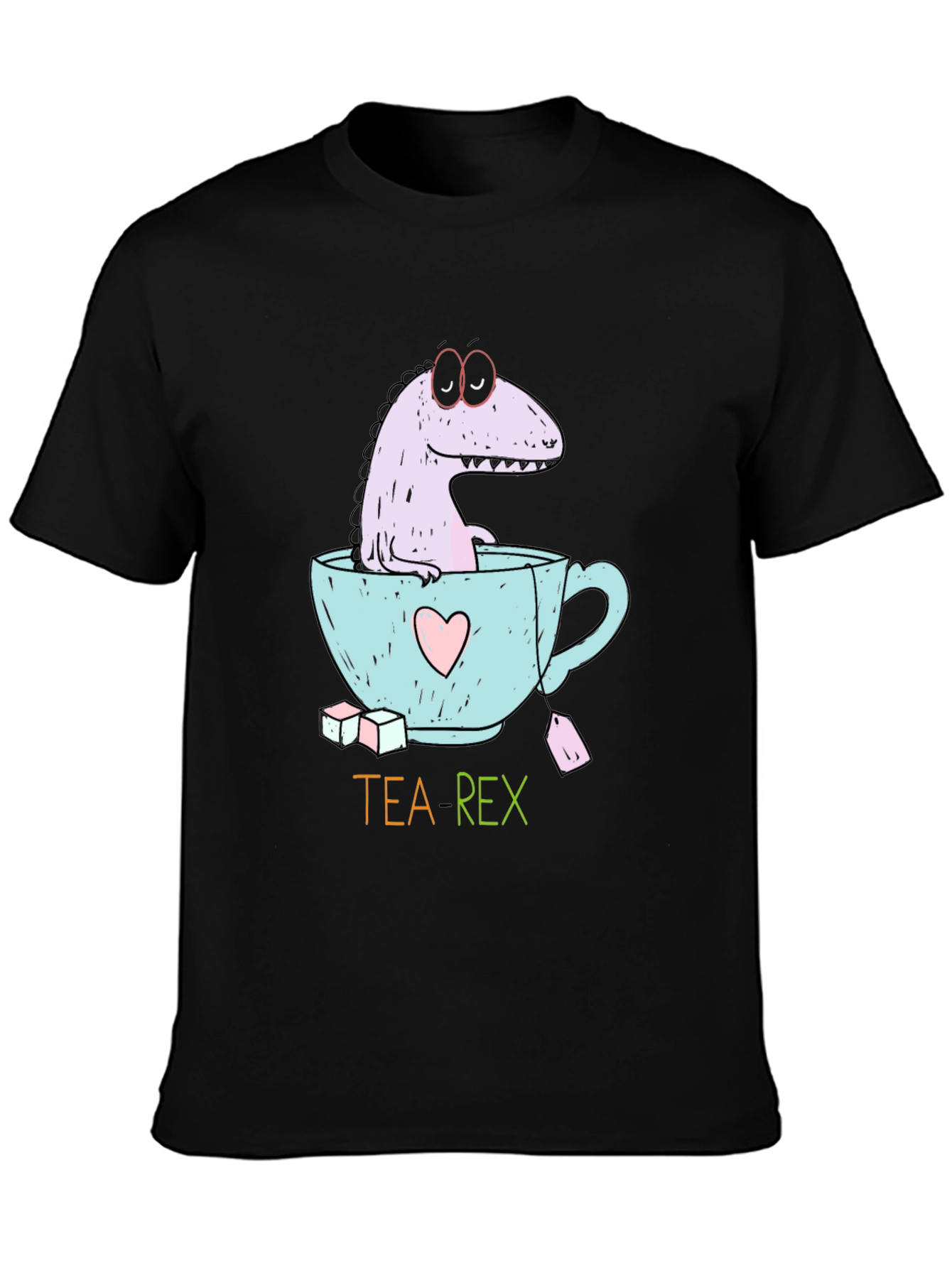 Tea Rex T-Shirt - Dinosaur in Teacup Graphic Tee