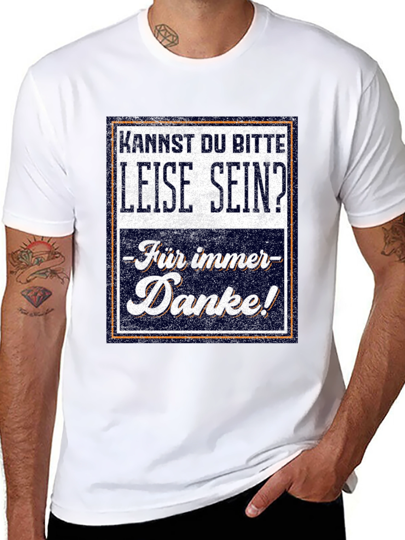 Leise Sein German T-Shirt - Funny Sarcastic Tee