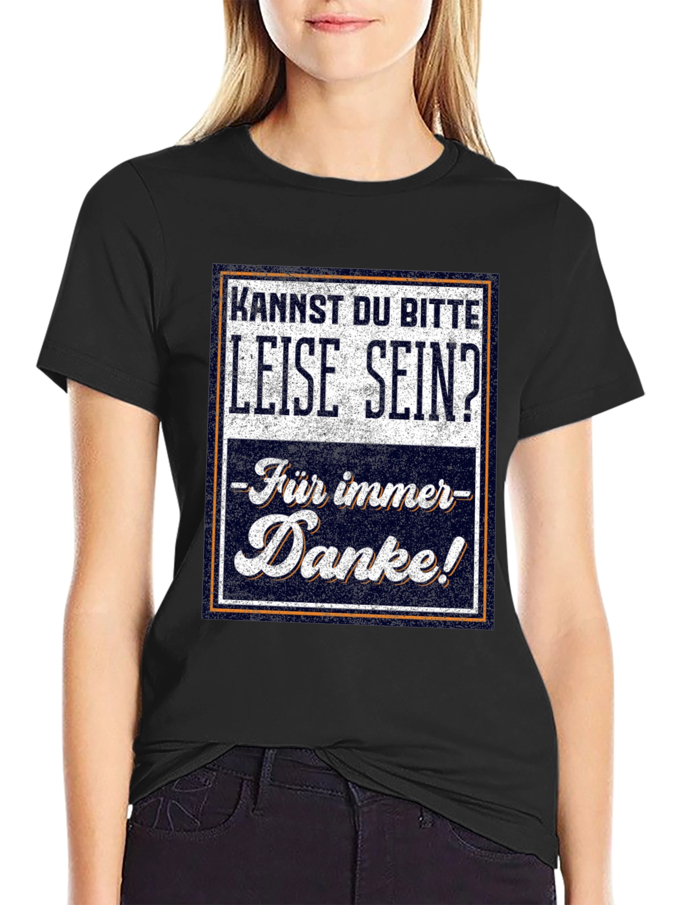 Leise Sein German T-Shirt - Funny Sarcastic Tee