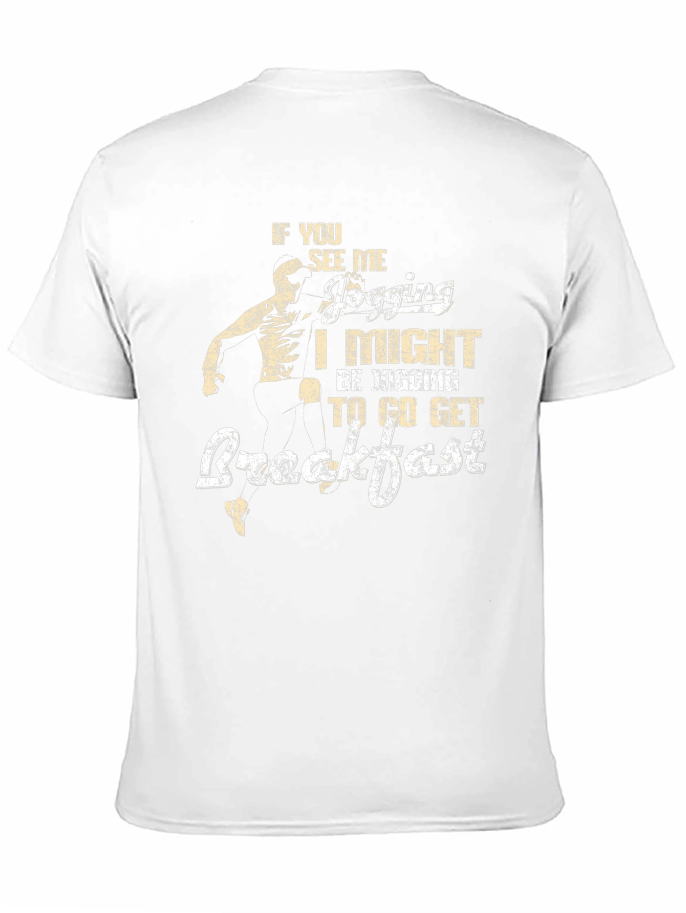 Funny Jogging Breakfast T-Shirt