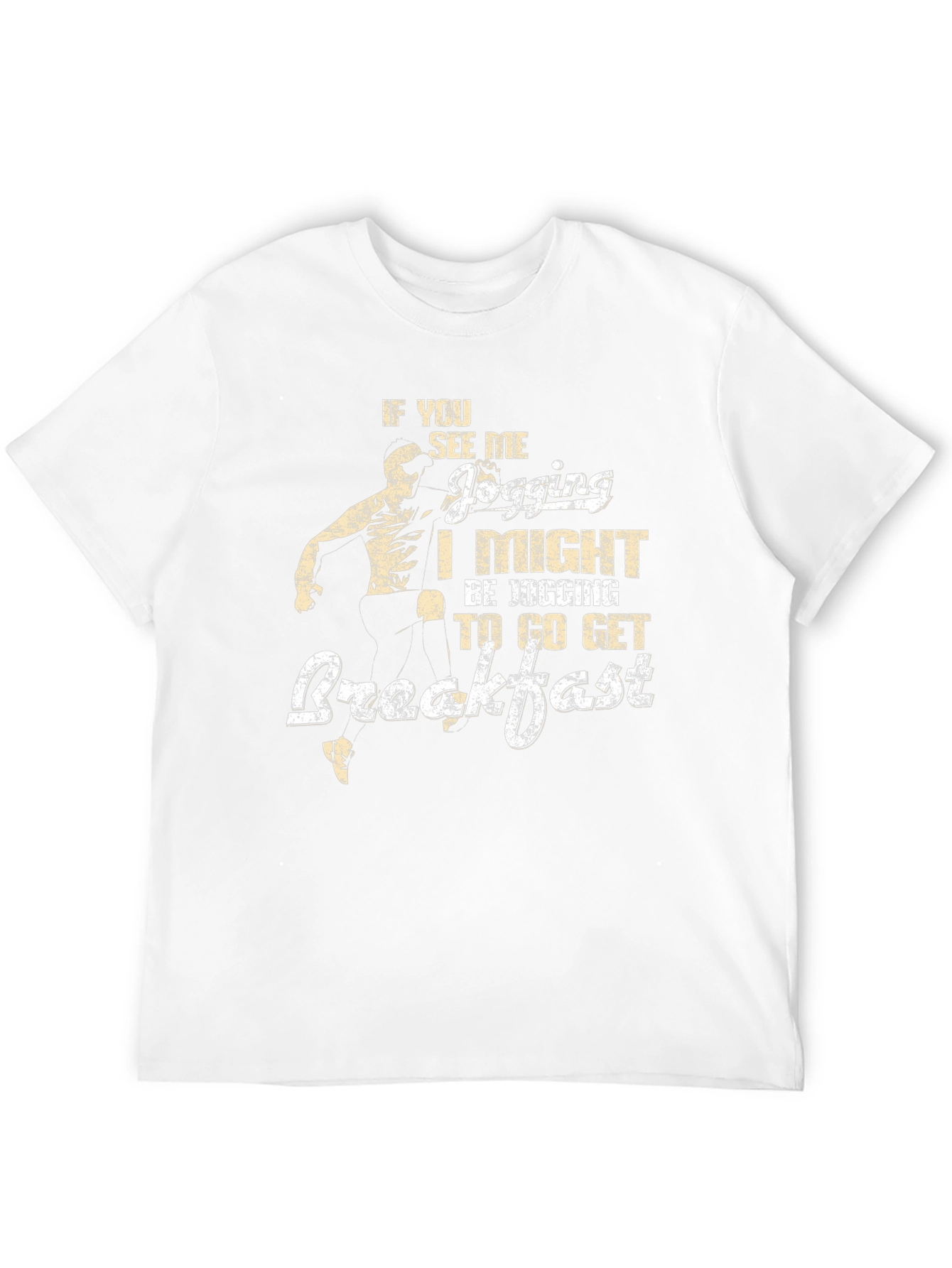 Funny Jogging Breakfast T-Shirt