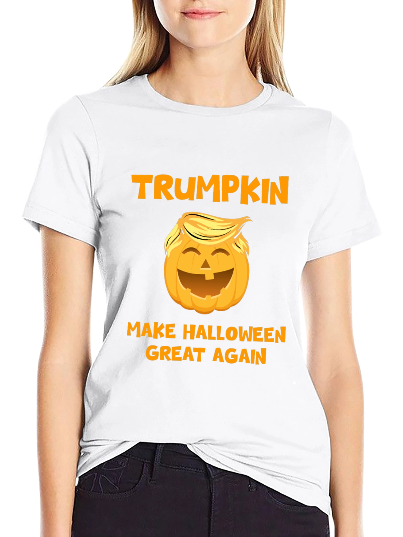 Trumpkin Halloween T-Shirt - Make Halloween Great Again