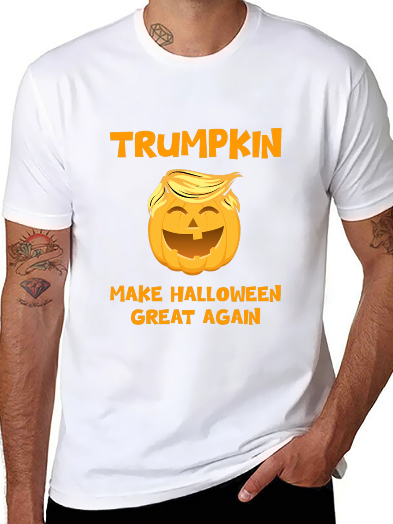 Trumpkin Halloween T-Shirt - Make Halloween Great Again