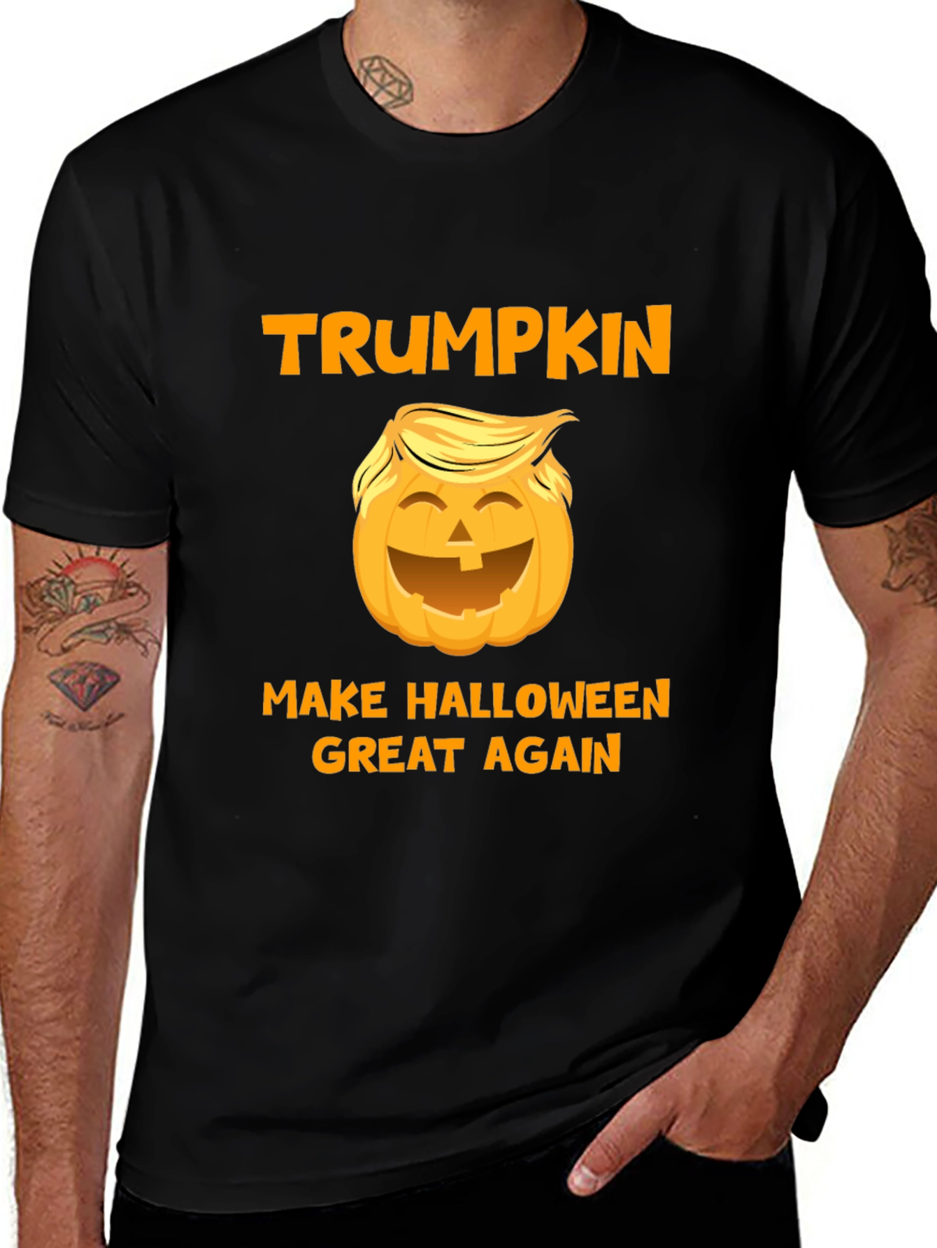 Trumpkin Halloween T-Shirt - Make Halloween Great Again