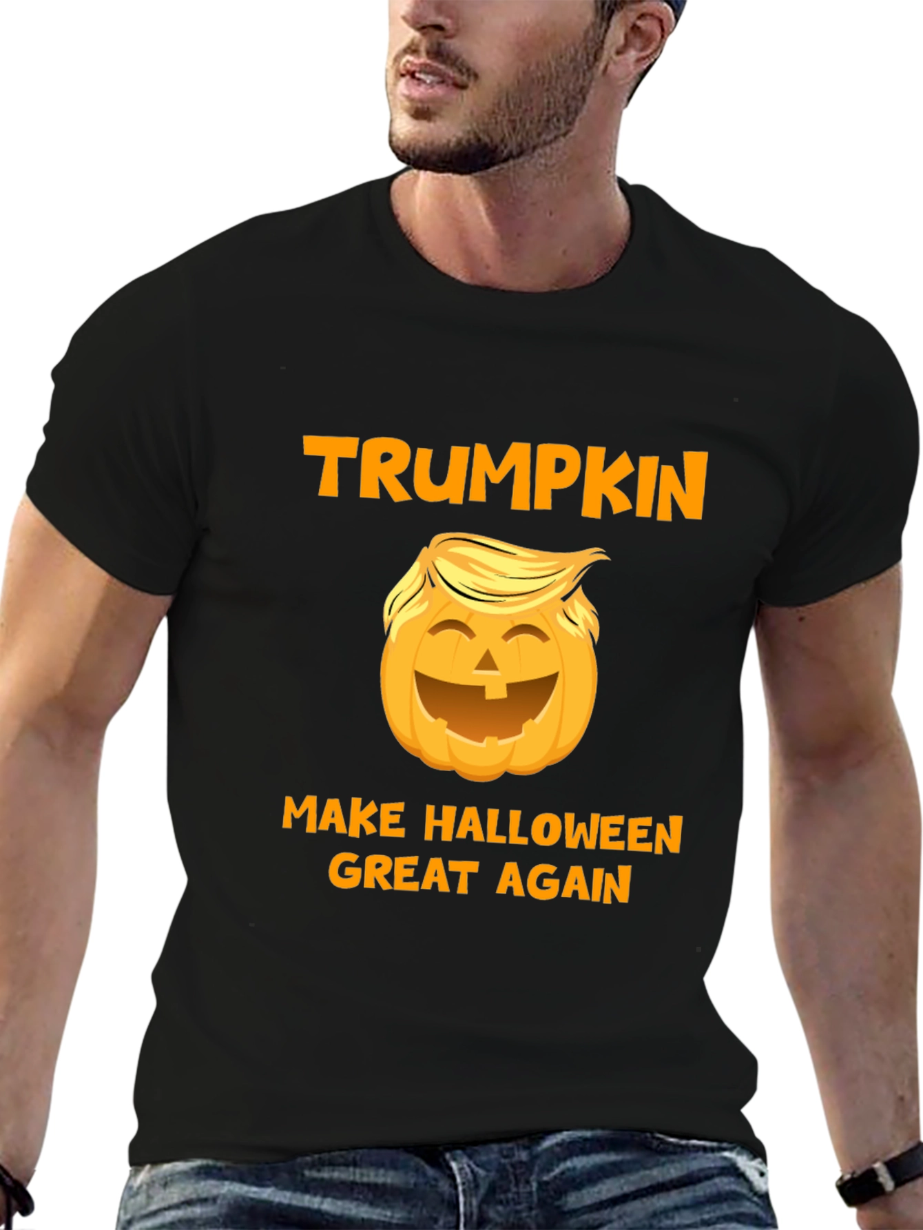 Trumpkin Halloween T-Shirt - Make Halloween Great Again