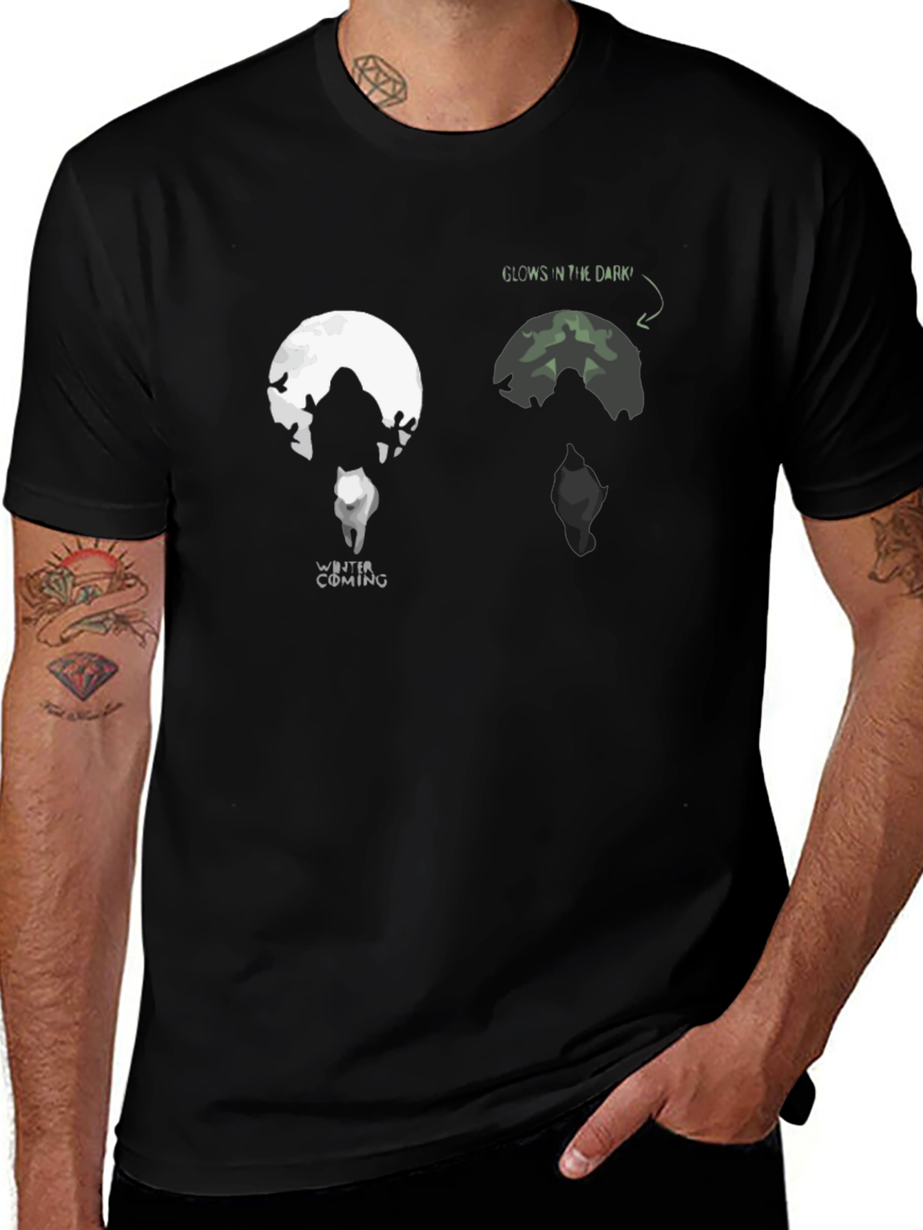 Winter is Coming Glow in the Dark T-Shirt
