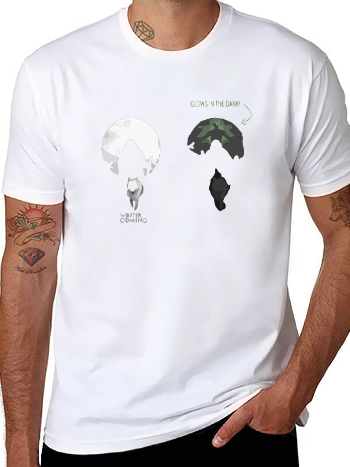 Winter is Coming Glow in the Dark T-Shirt