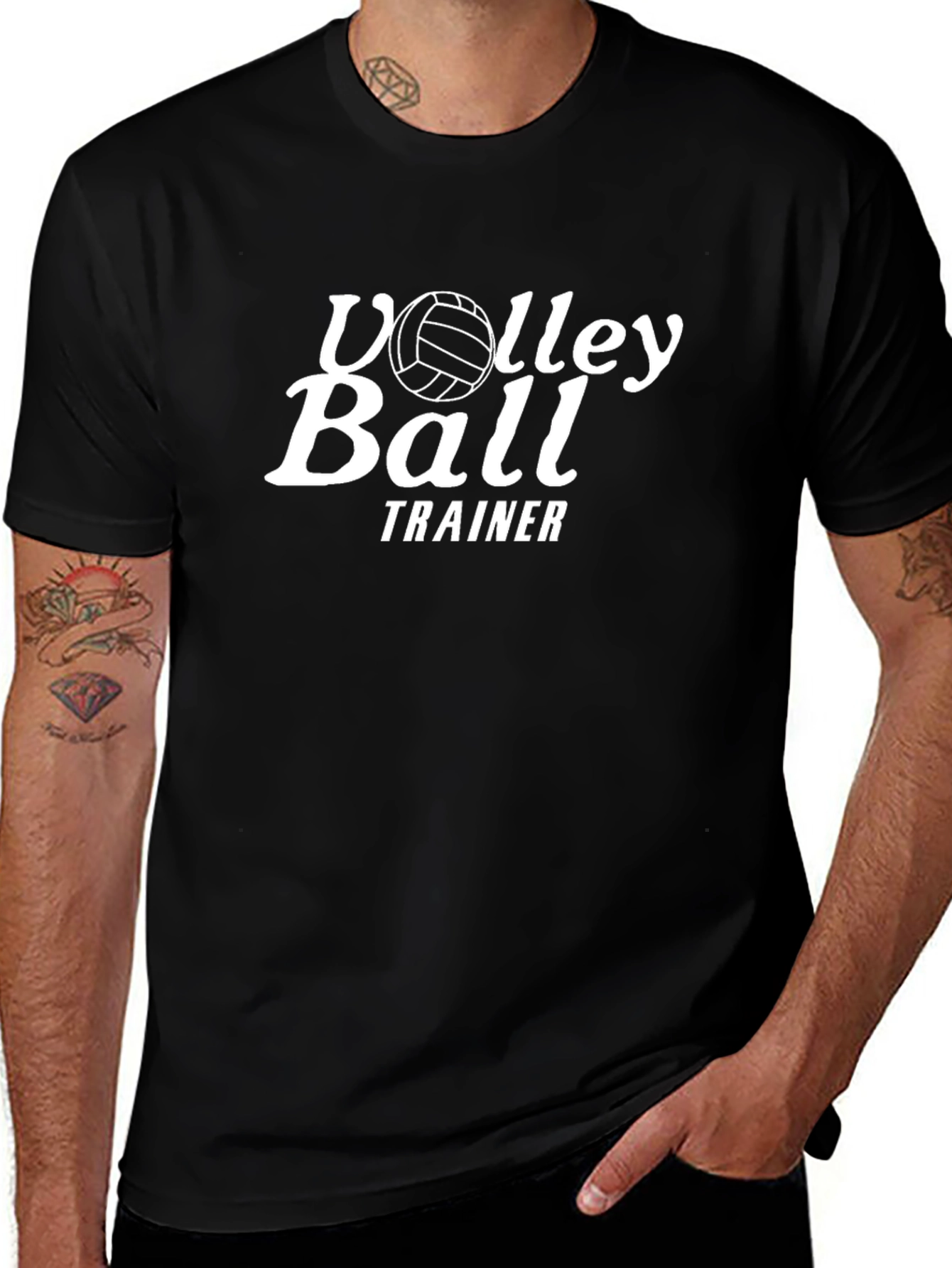 Volleyball Trainer Graphic T-Shirt