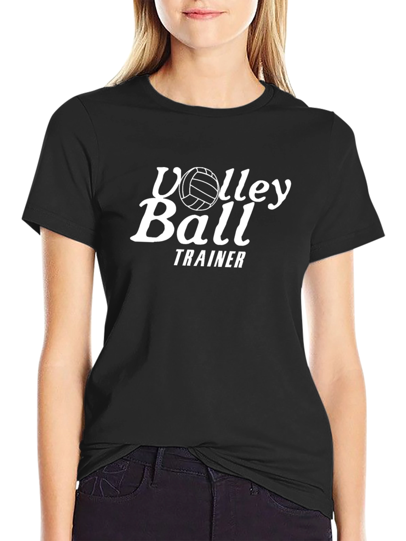 Volleyball Trainer Graphic T-Shirt