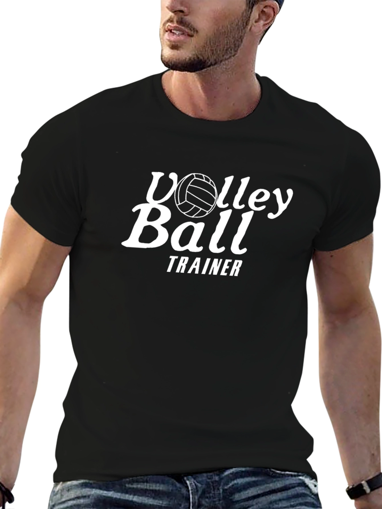 Volleyball Trainer Graphic T-Shirt