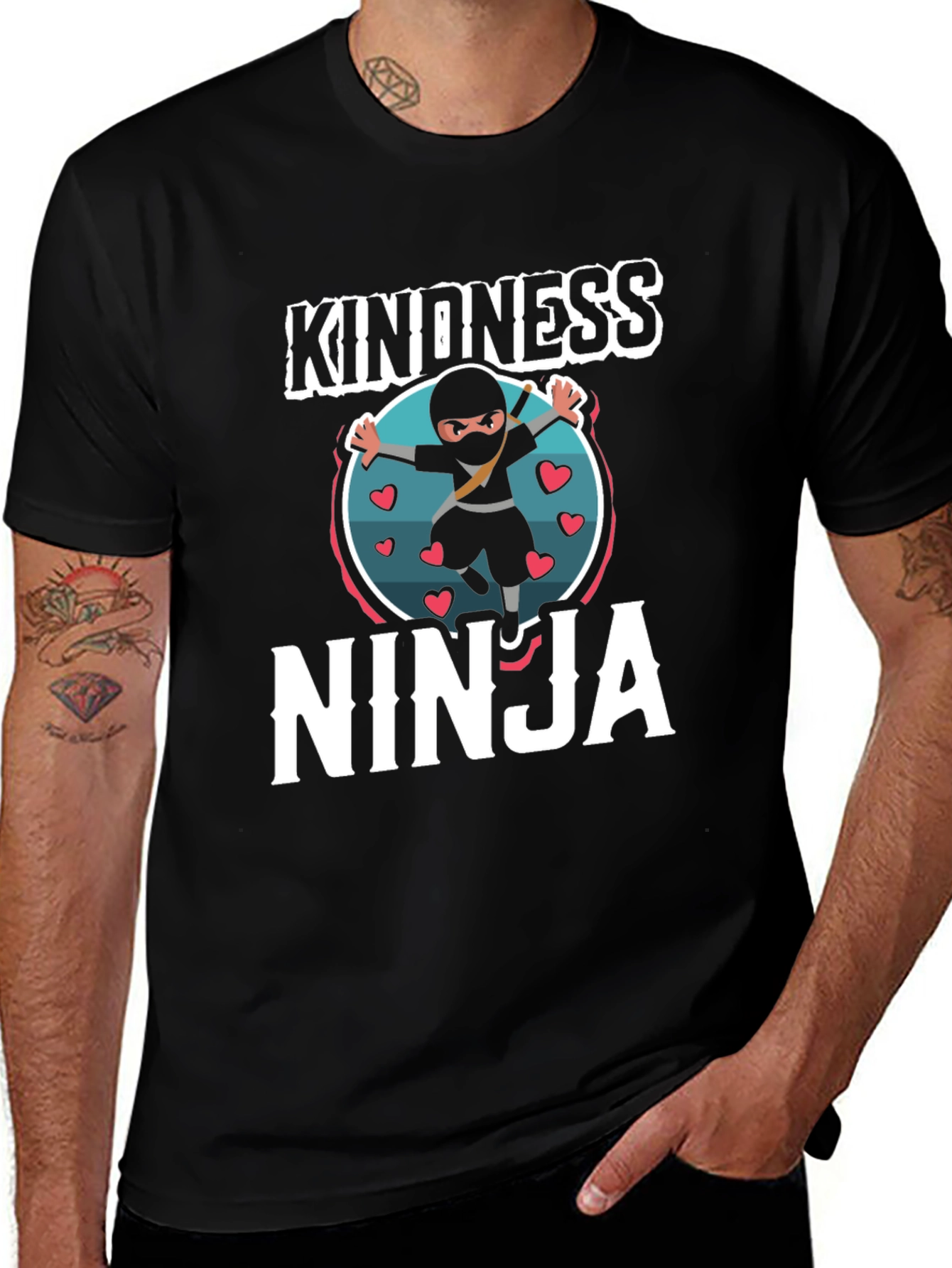 Kindness Ninja Graphic T-Shirt