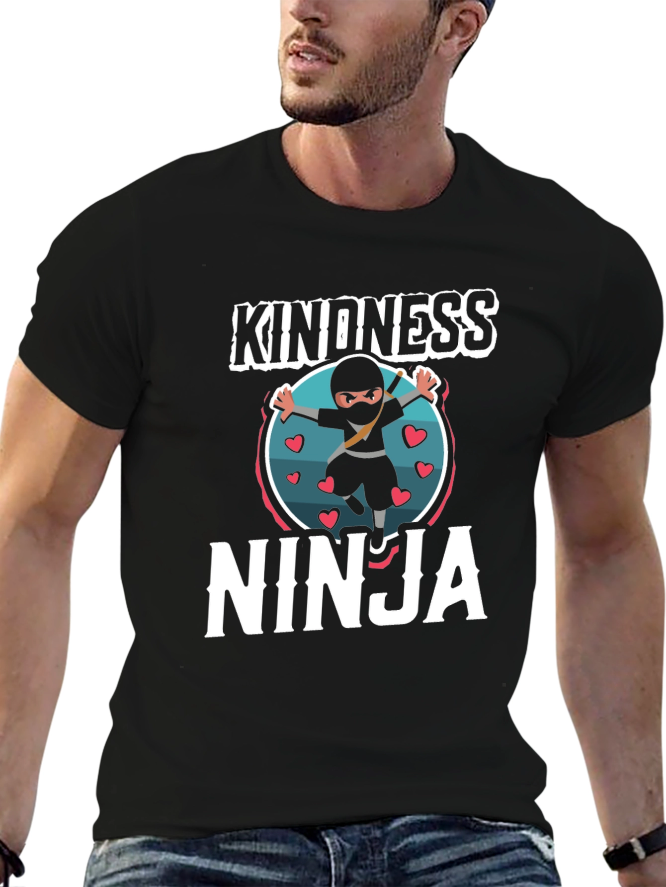 Kindness Ninja Graphic T-Shirt