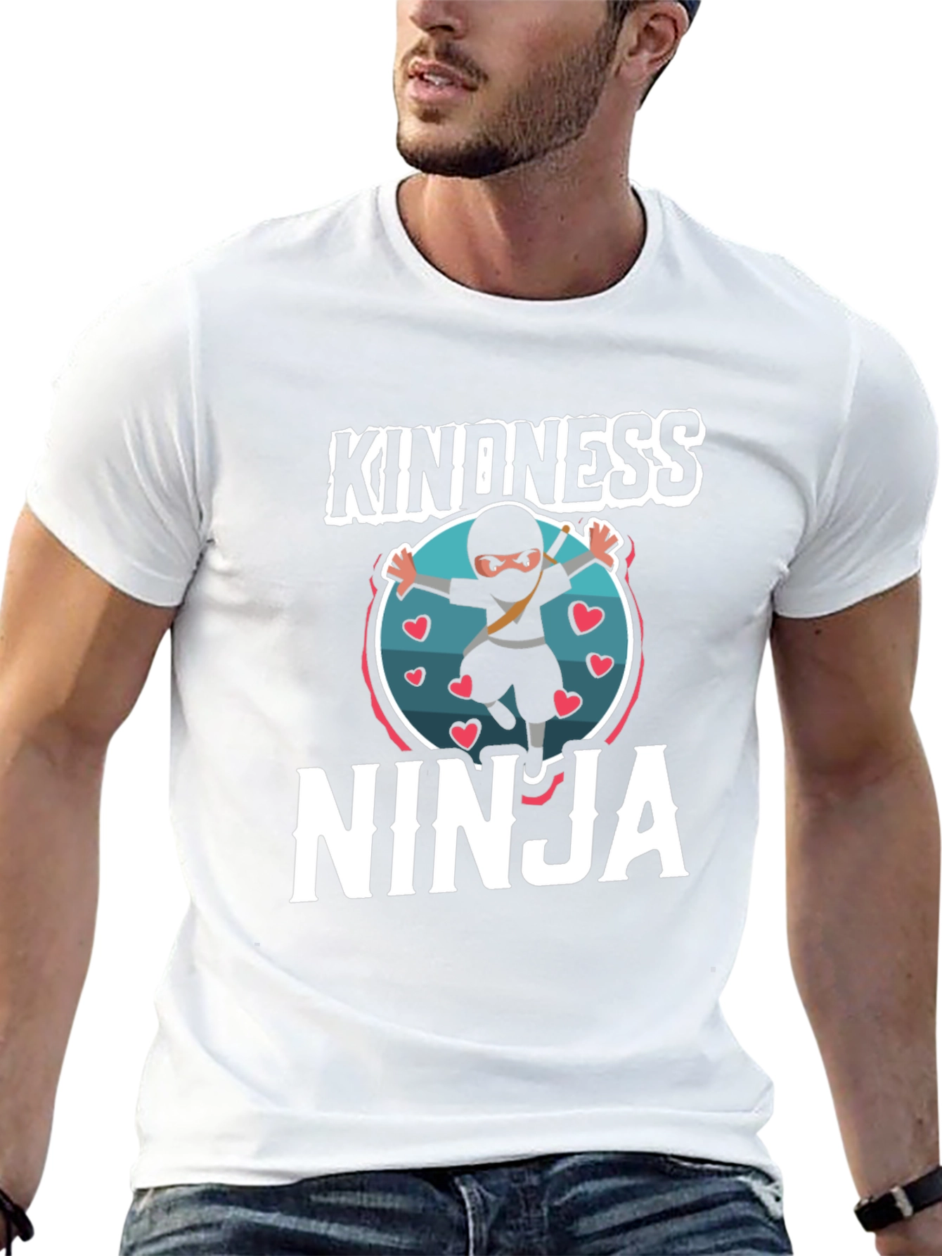 Kindness Ninja Graphic T-Shirt
