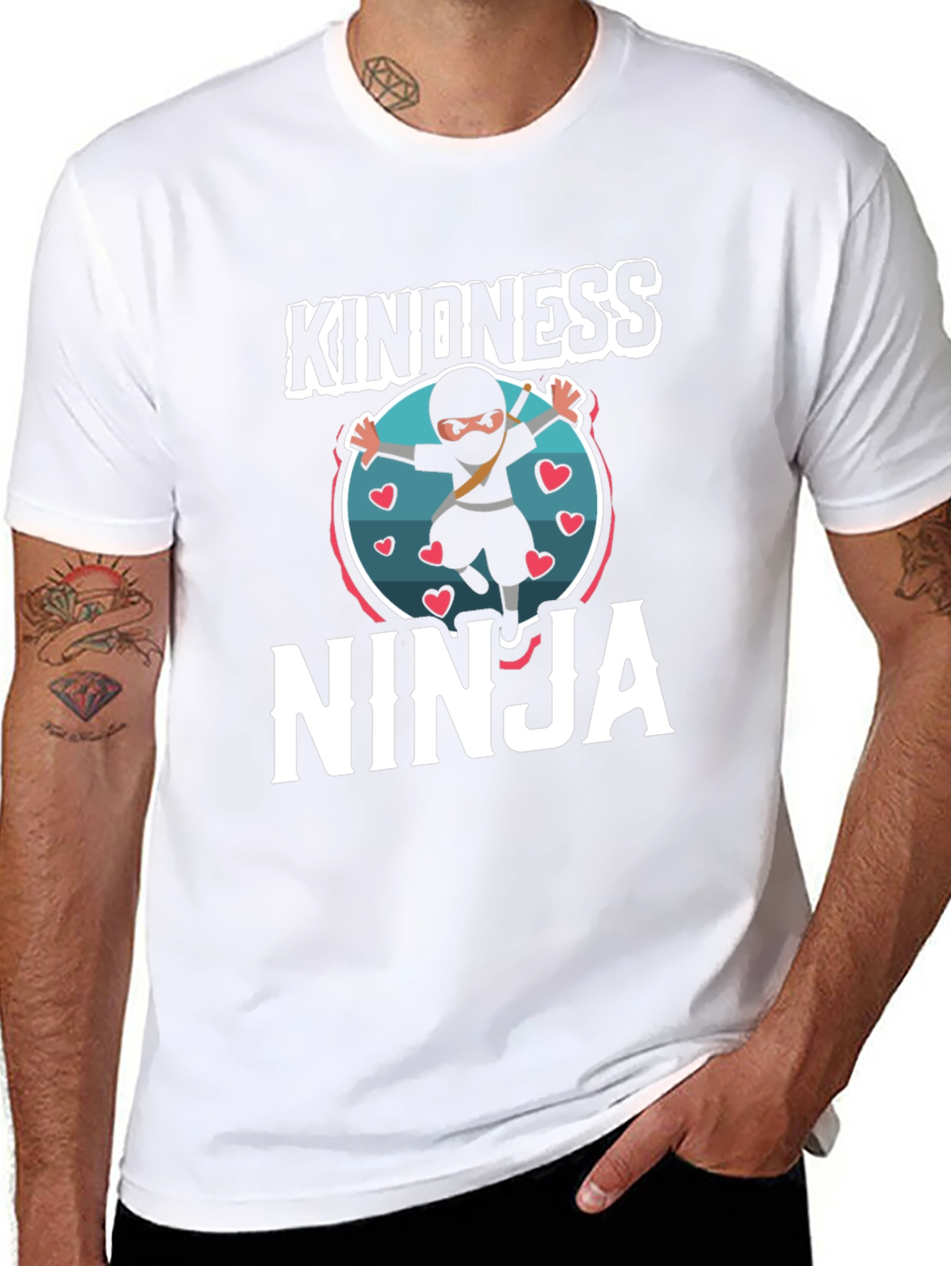 Kindness Ninja Graphic T-Shirt