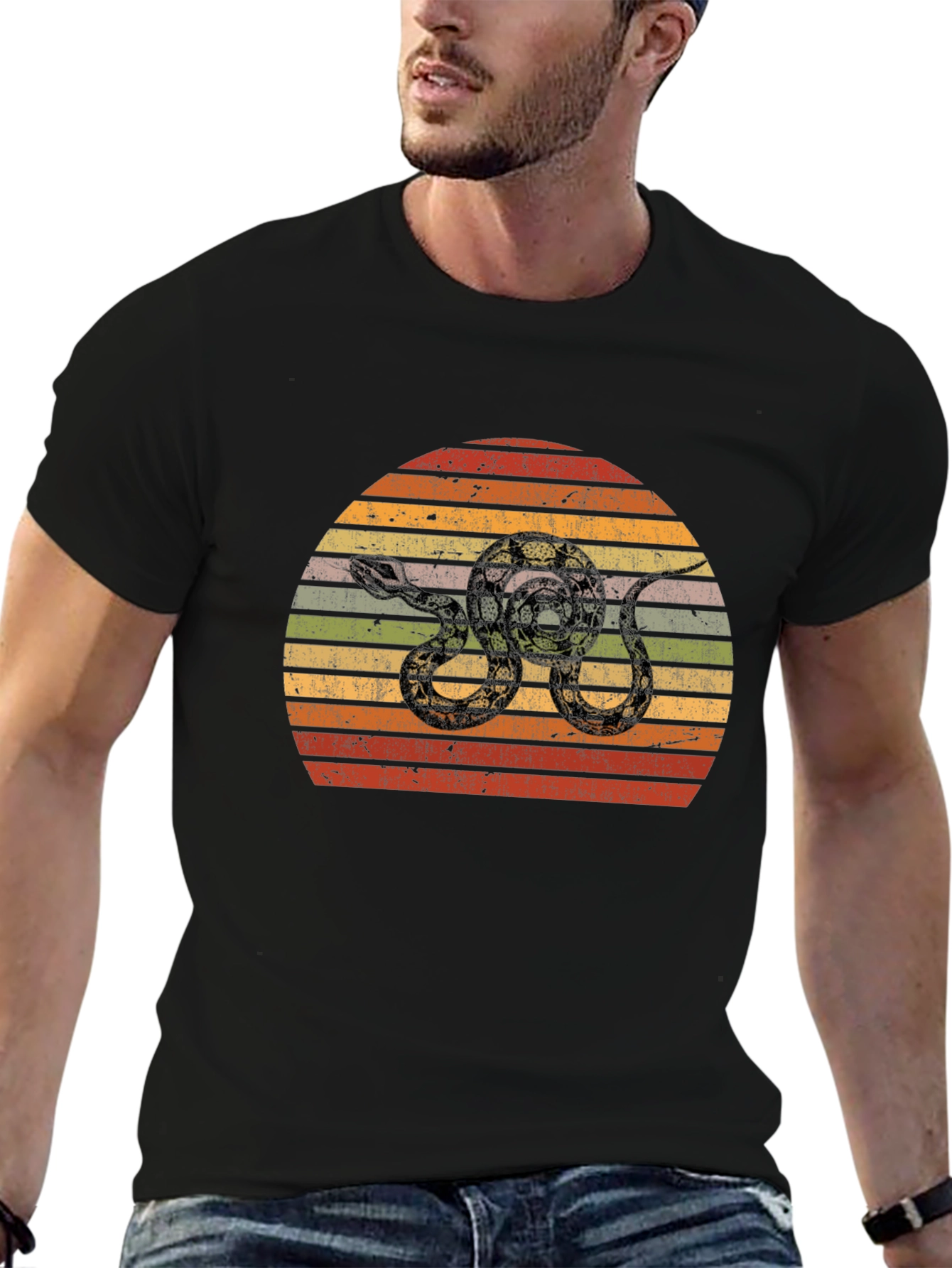 Retro Snake T-Shirt