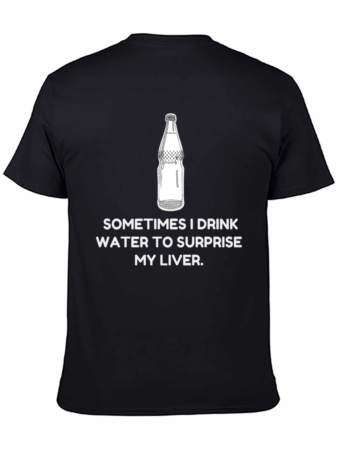 Surprise My Liver Mens Graphic T-Shirt
