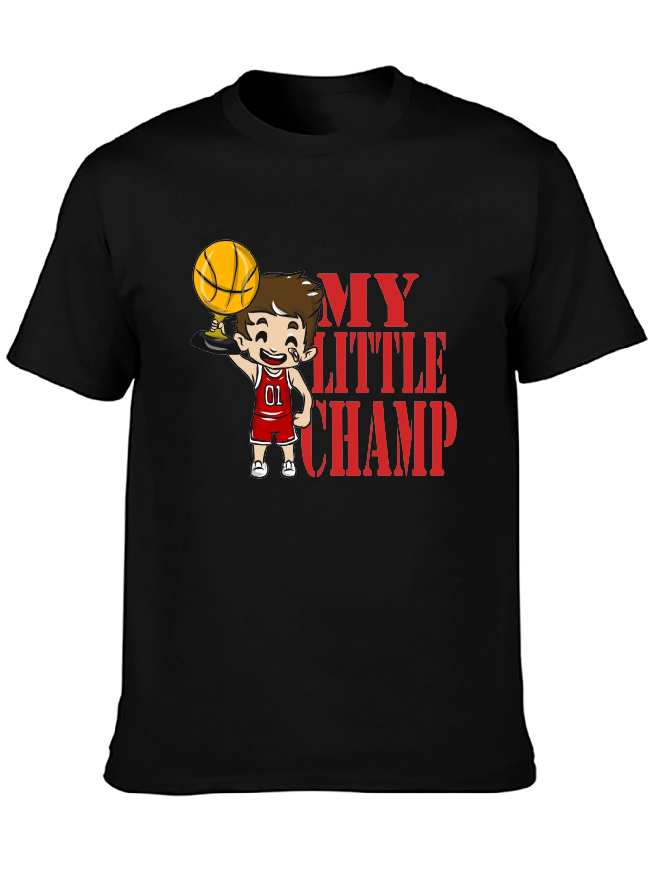 My Little Champ Basketball T-Shirt