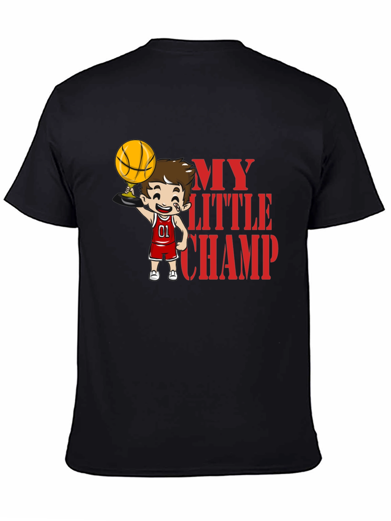 My Little Champ Basketball T-Shirt