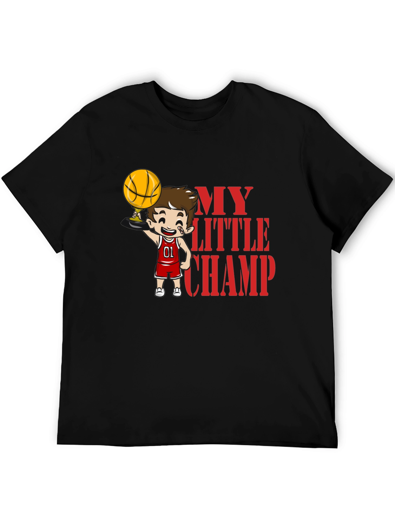 My Little Champ Basketball T-Shirt