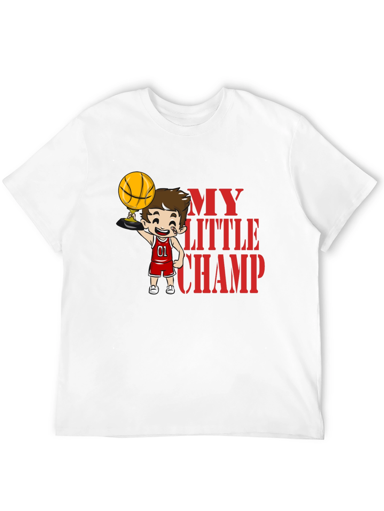 My Little Champ Basketball T-Shirt