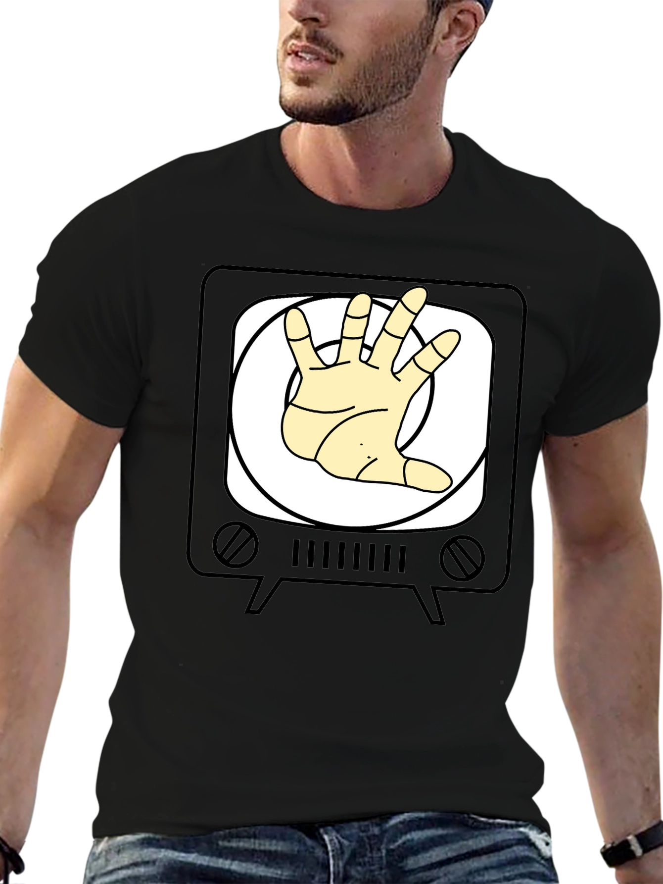 Live Long and Prosper TV Graphic T-Shirt