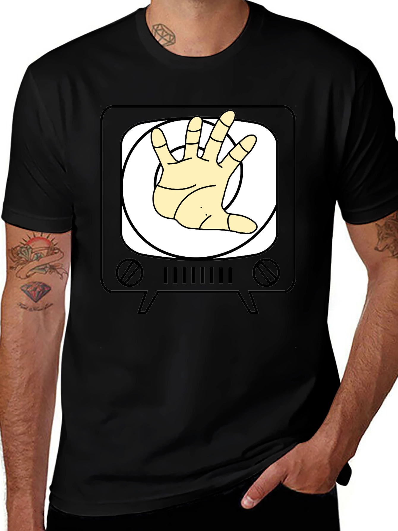 Live Long and Prosper TV Graphic T-Shirt
