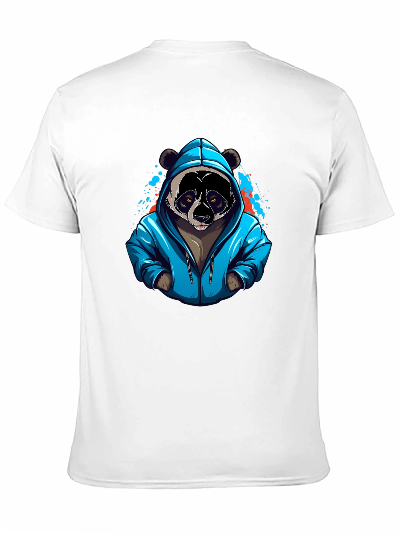 Cool Panda Graphic T-Shirt - Black