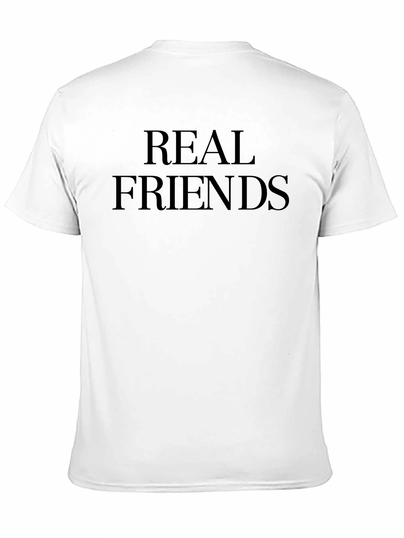 Real Friends Graphic Tee - Unisex Soft Cotton T-Shirt
