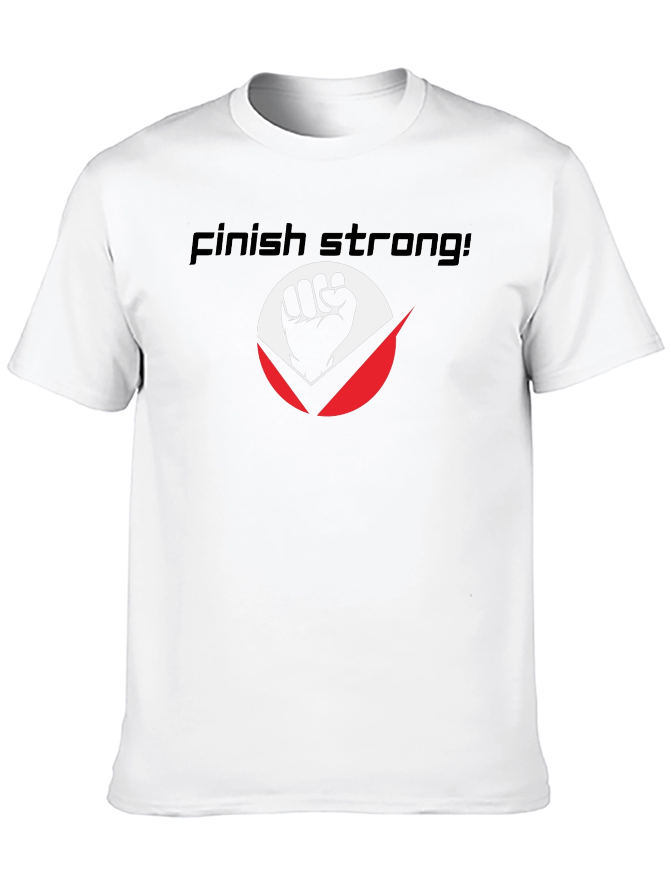 Finish Strong Graphic T-Shirt