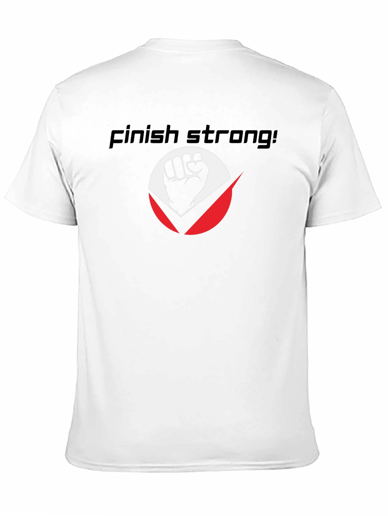 Finish Strong Graphic T-Shirt