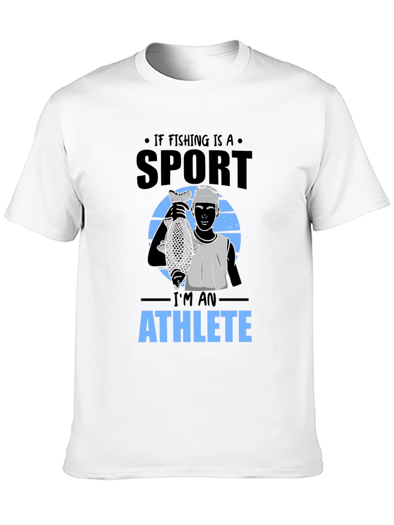 Fishing Sport Athlete Graphic T-Shirt