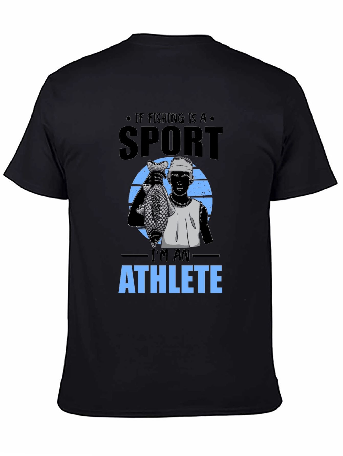 Fishing Sport Athlete Graphic T-Shirt