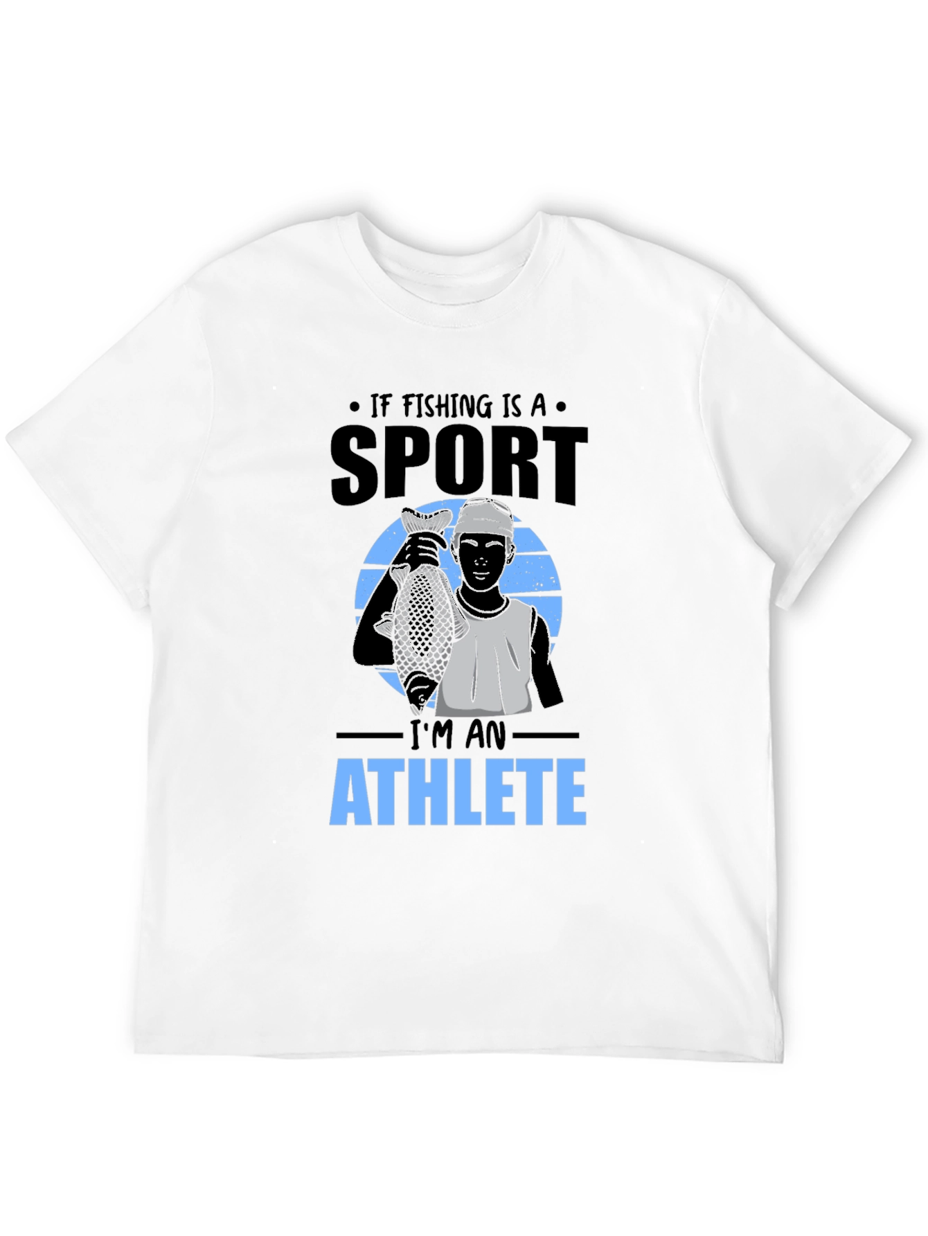 Fishing Sport Athlete Graphic T-Shirt