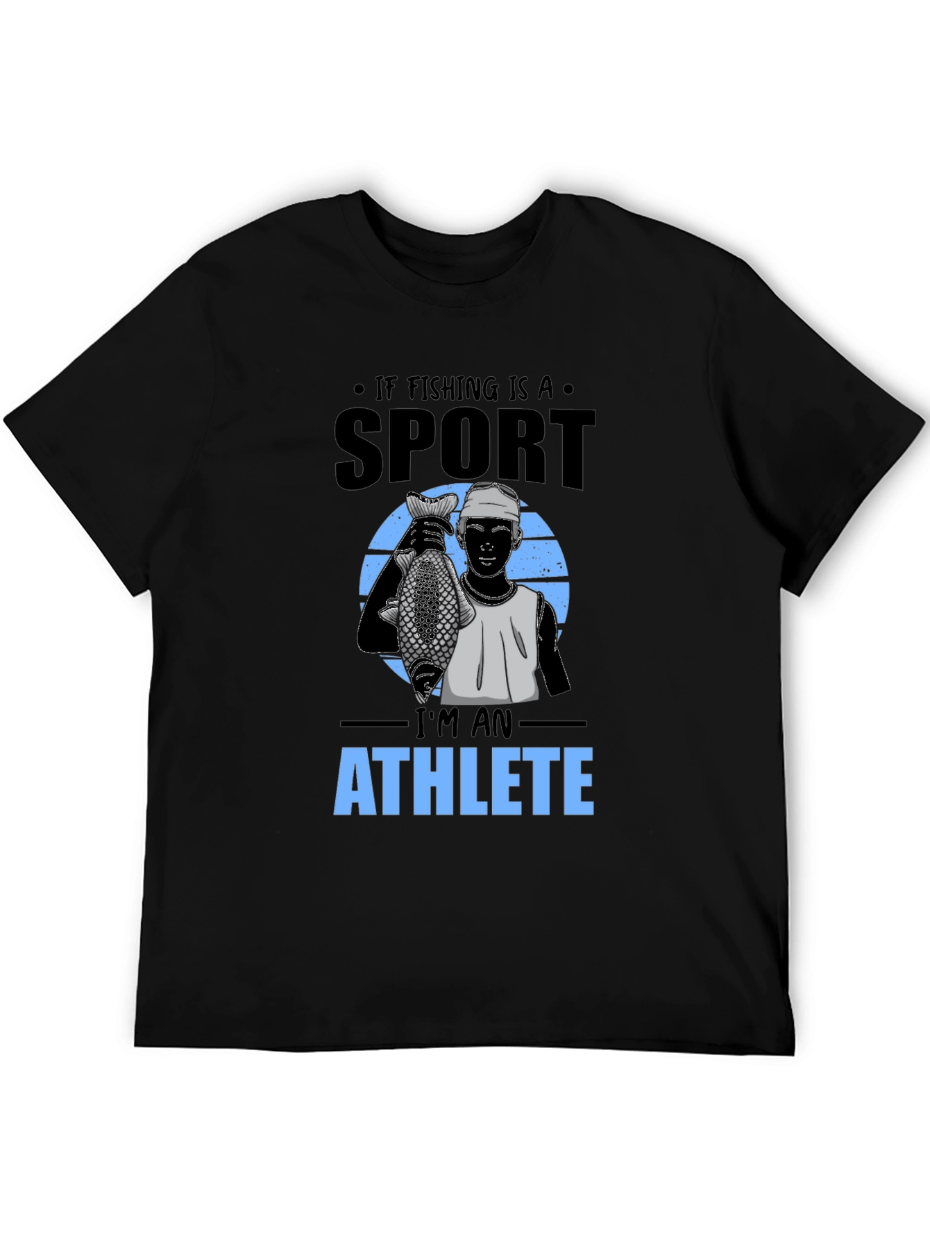 Fishing Sport Athlete Graphic T-Shirt