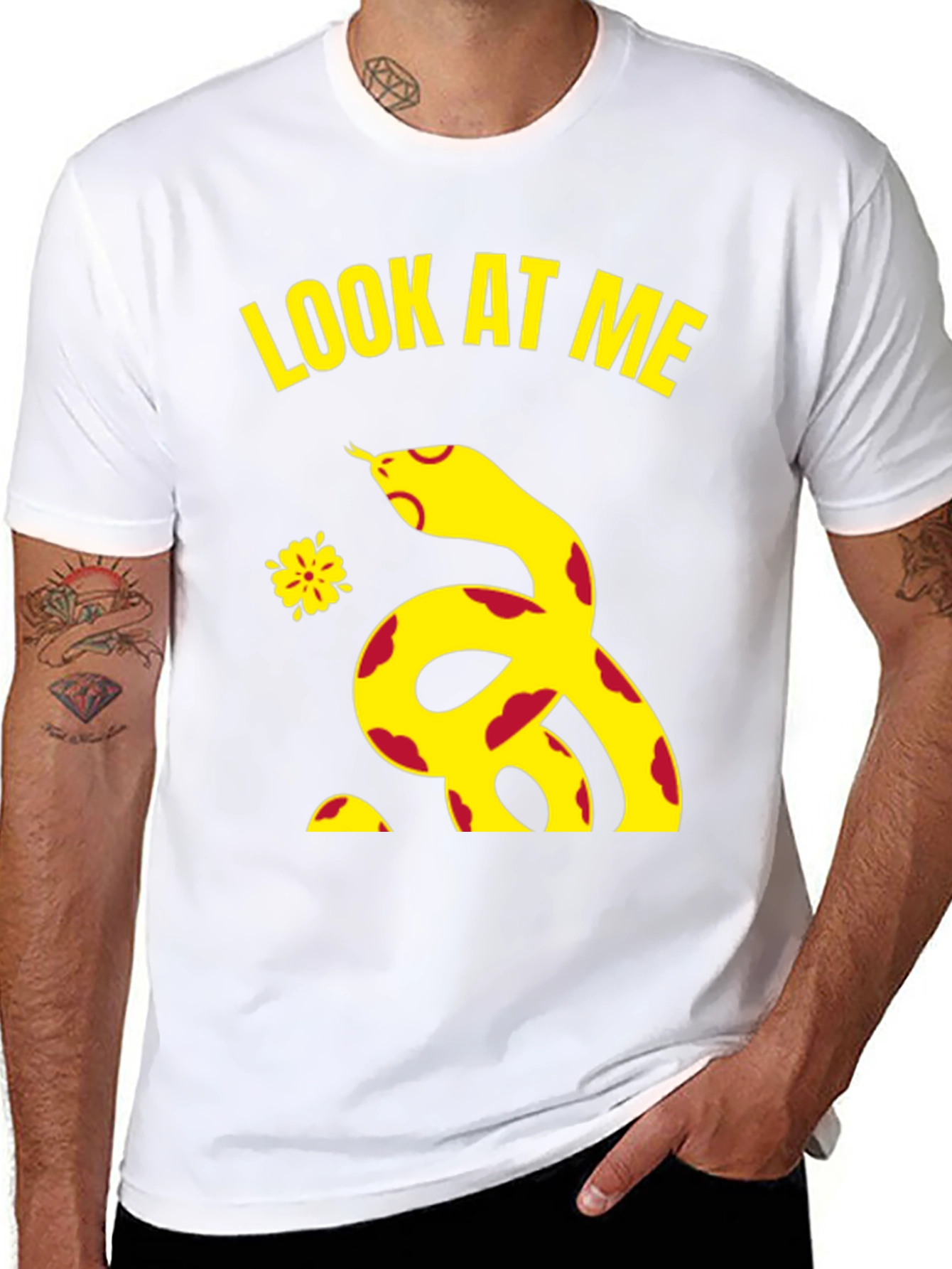 Look At Me Rattlesnake Graphic Tee