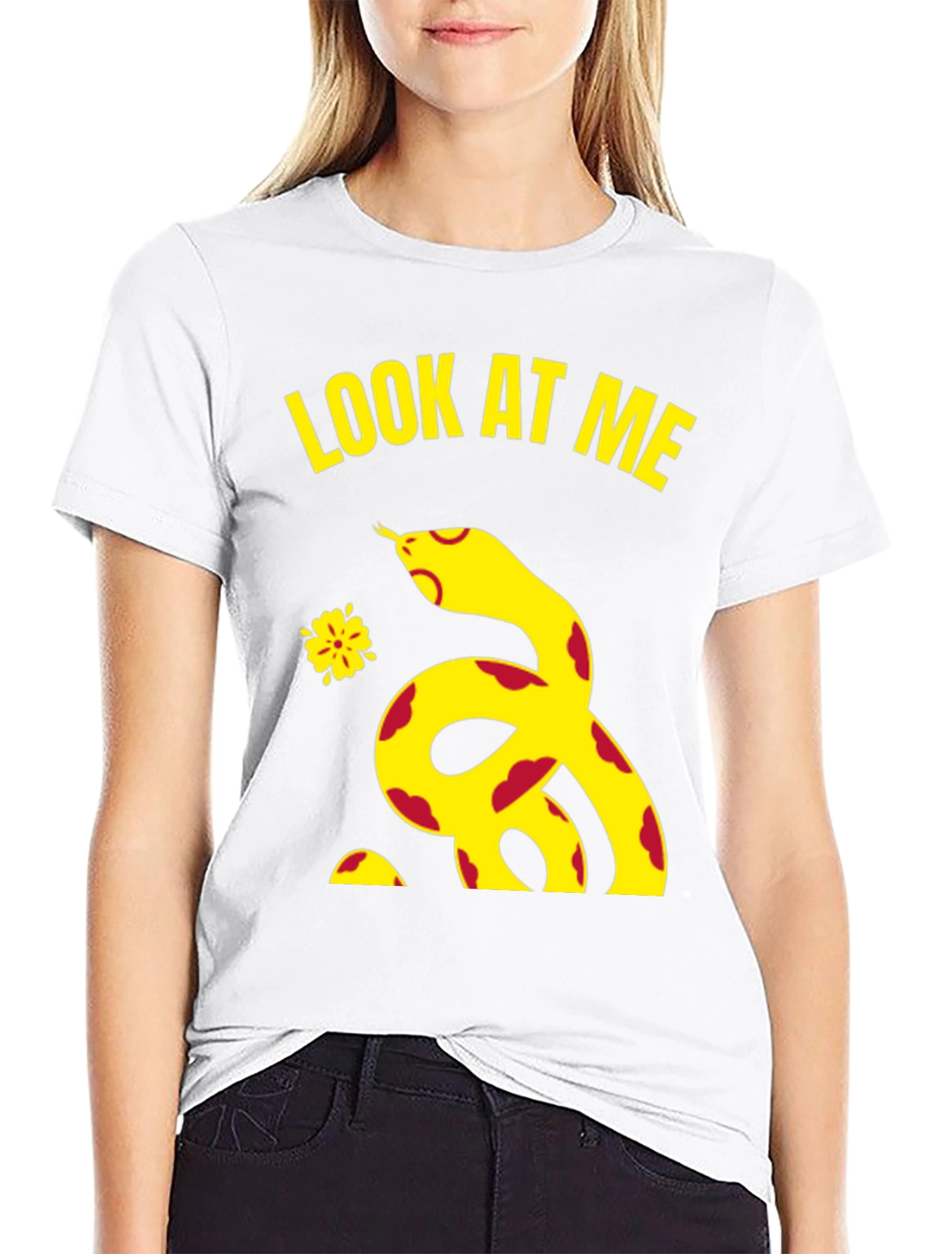 Look At Me Rattlesnake Graphic Tee