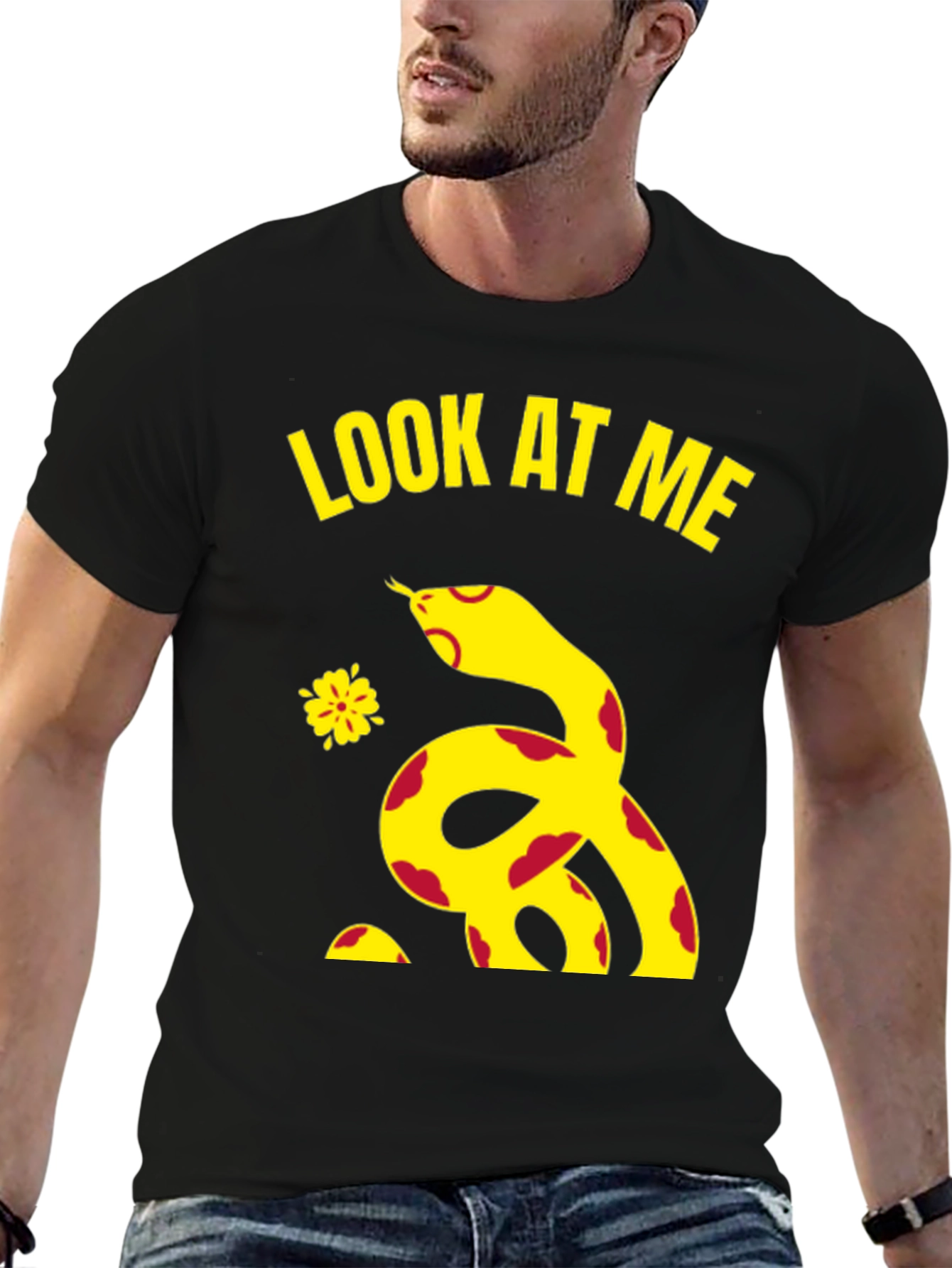 Look At Me Rattlesnake Graphic Tee