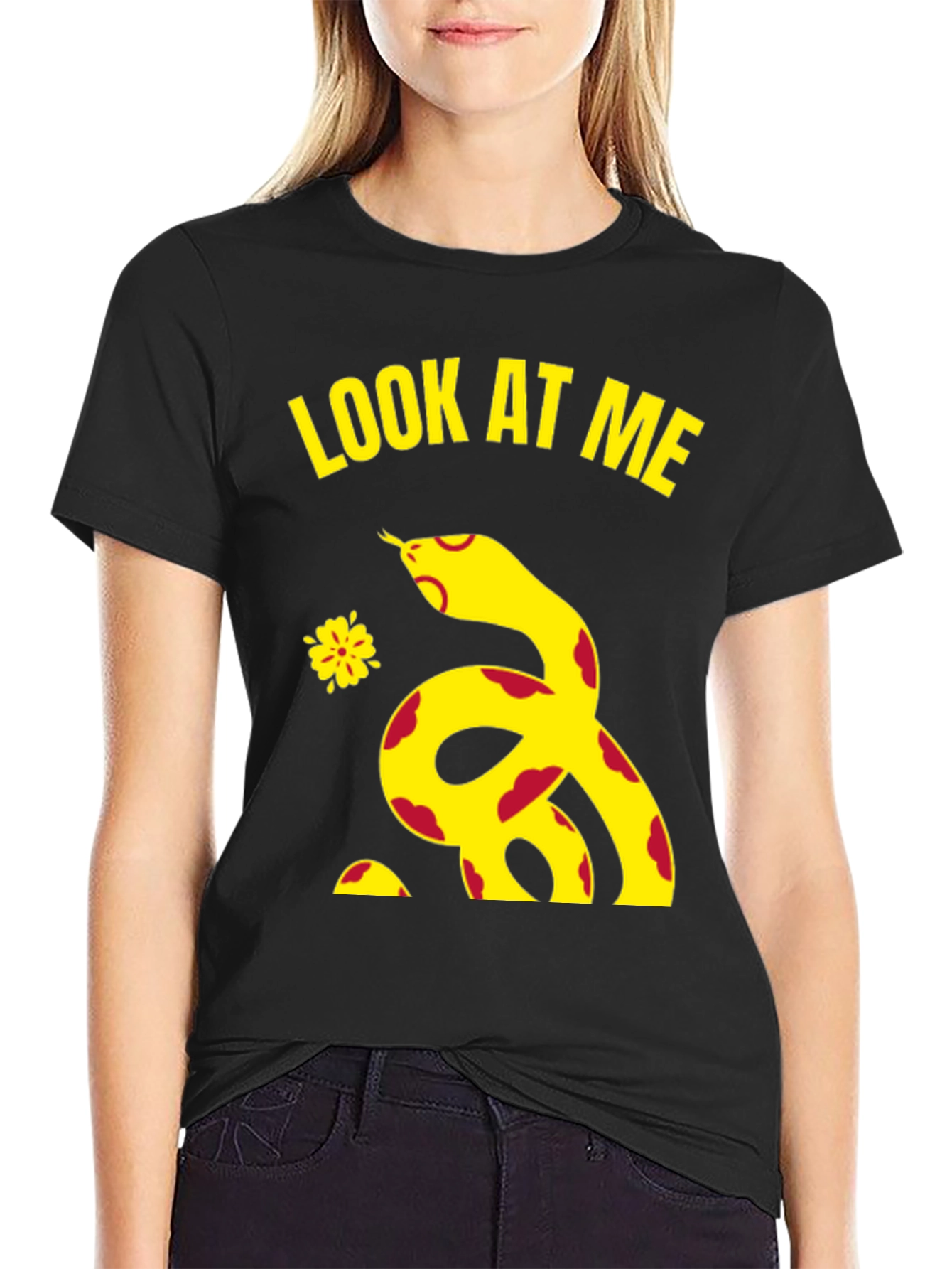 Look At Me Rattlesnake Graphic Tee