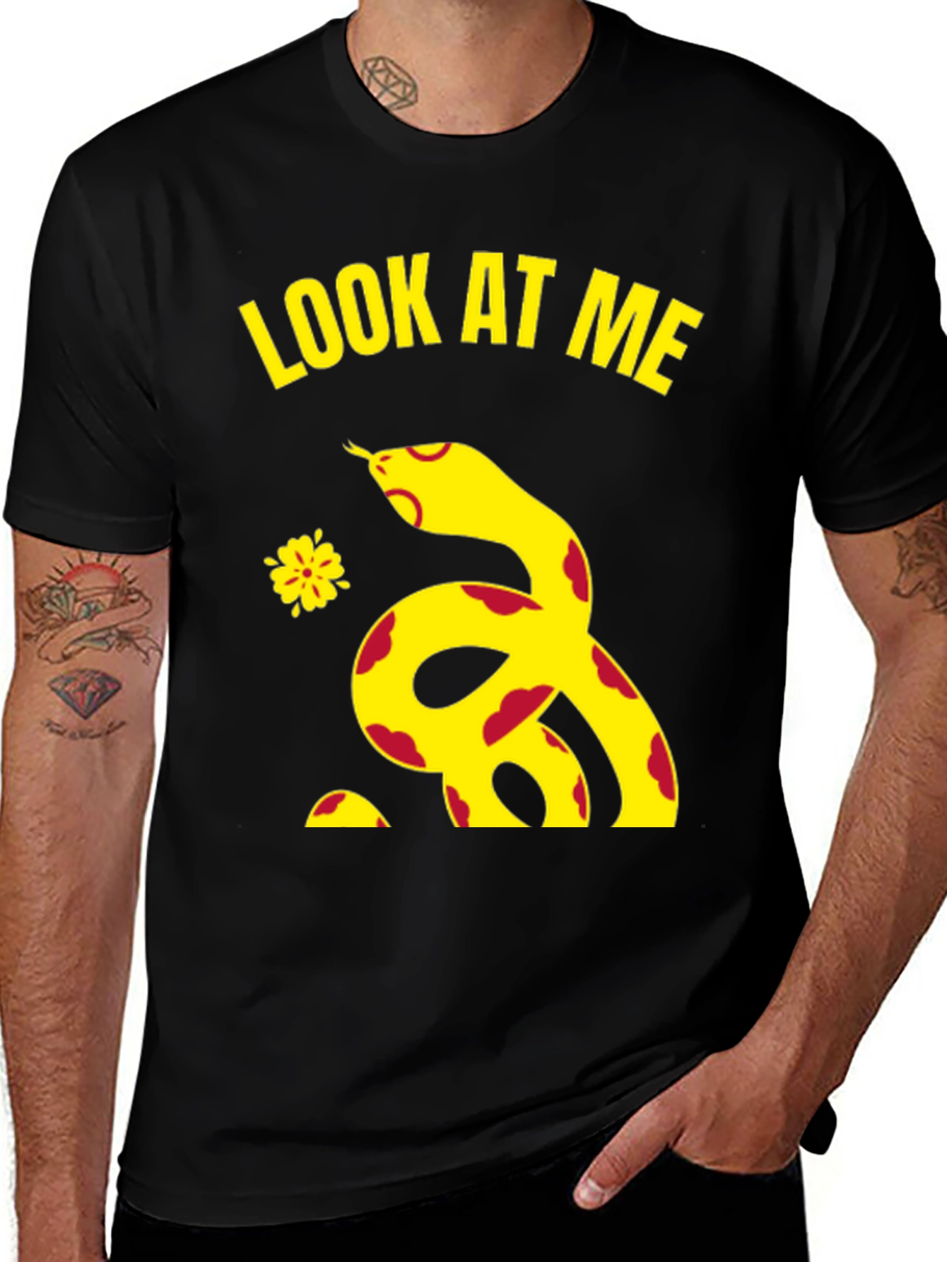 Look At Me Rattlesnake Graphic Tee