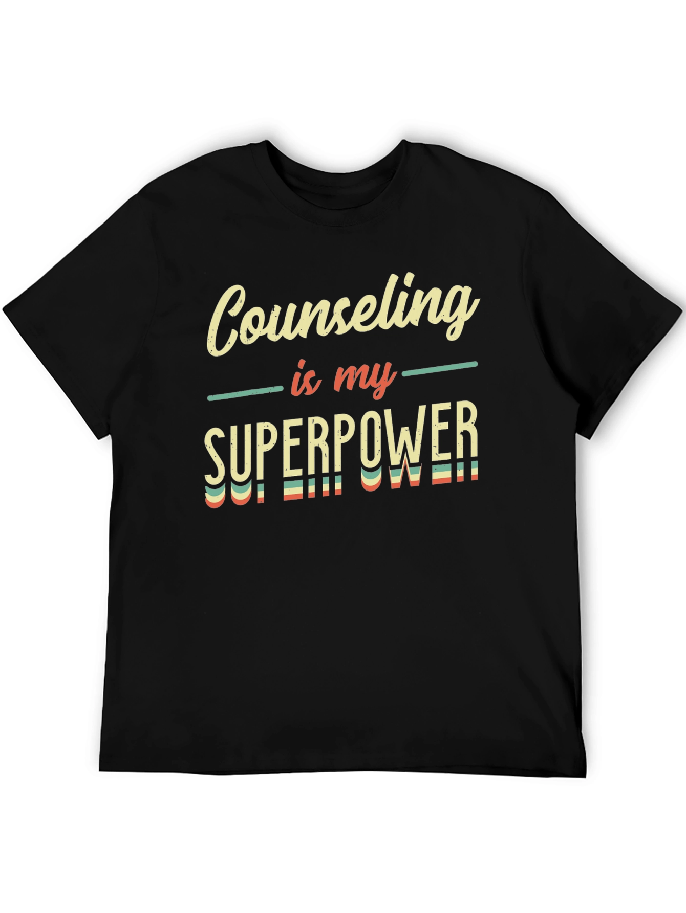 Counseling is My Superpower Graphic Tee