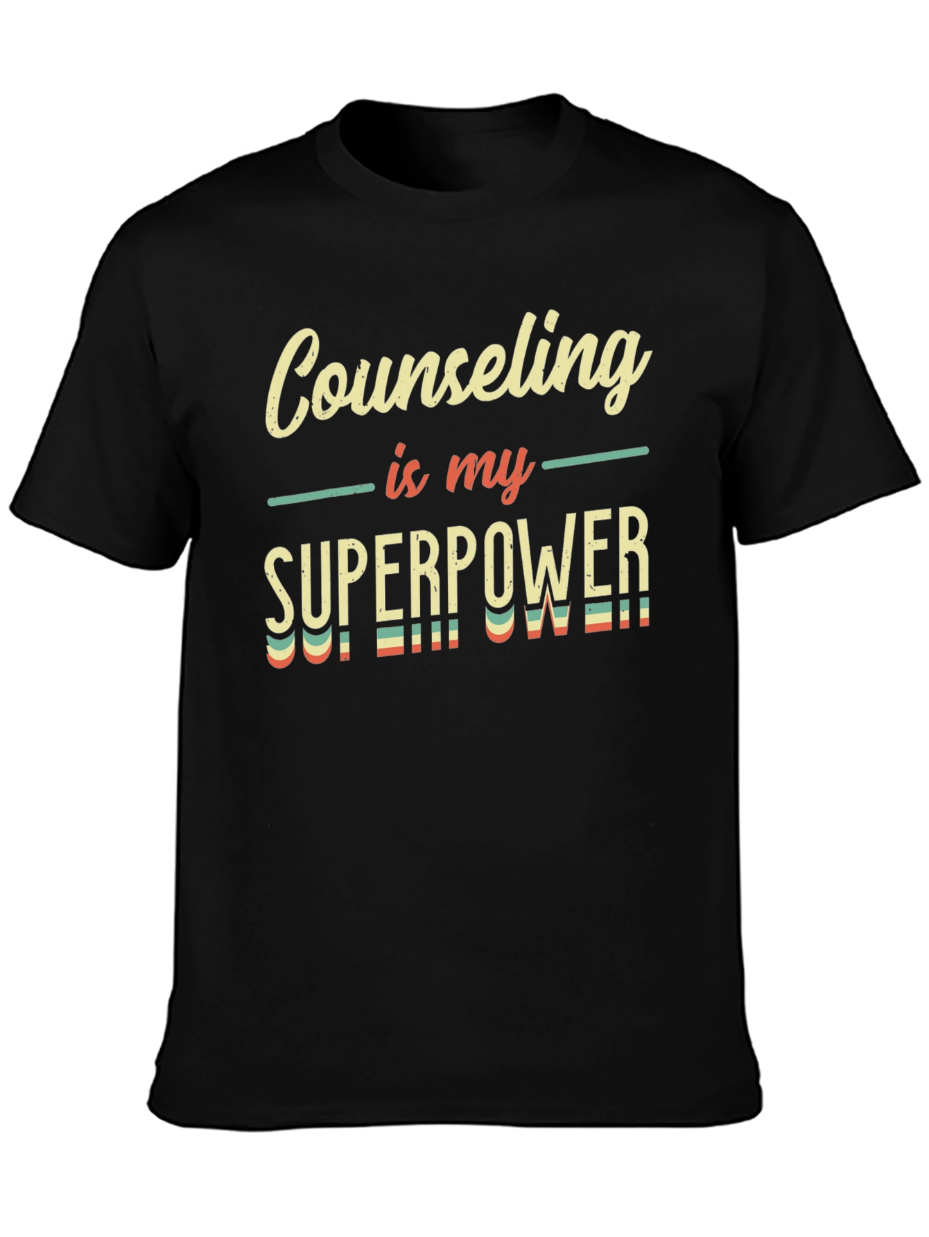 Counseling is My Superpower Graphic Tee