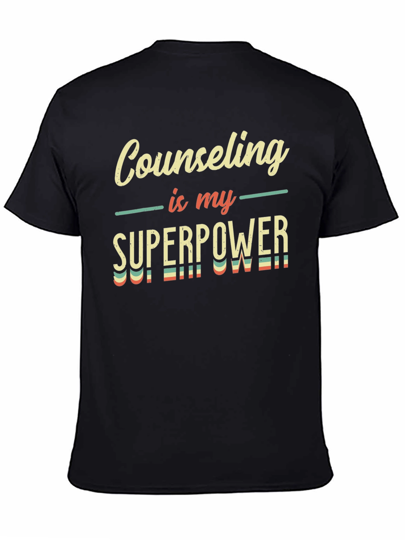 Counseling is My Superpower Graphic Tee
