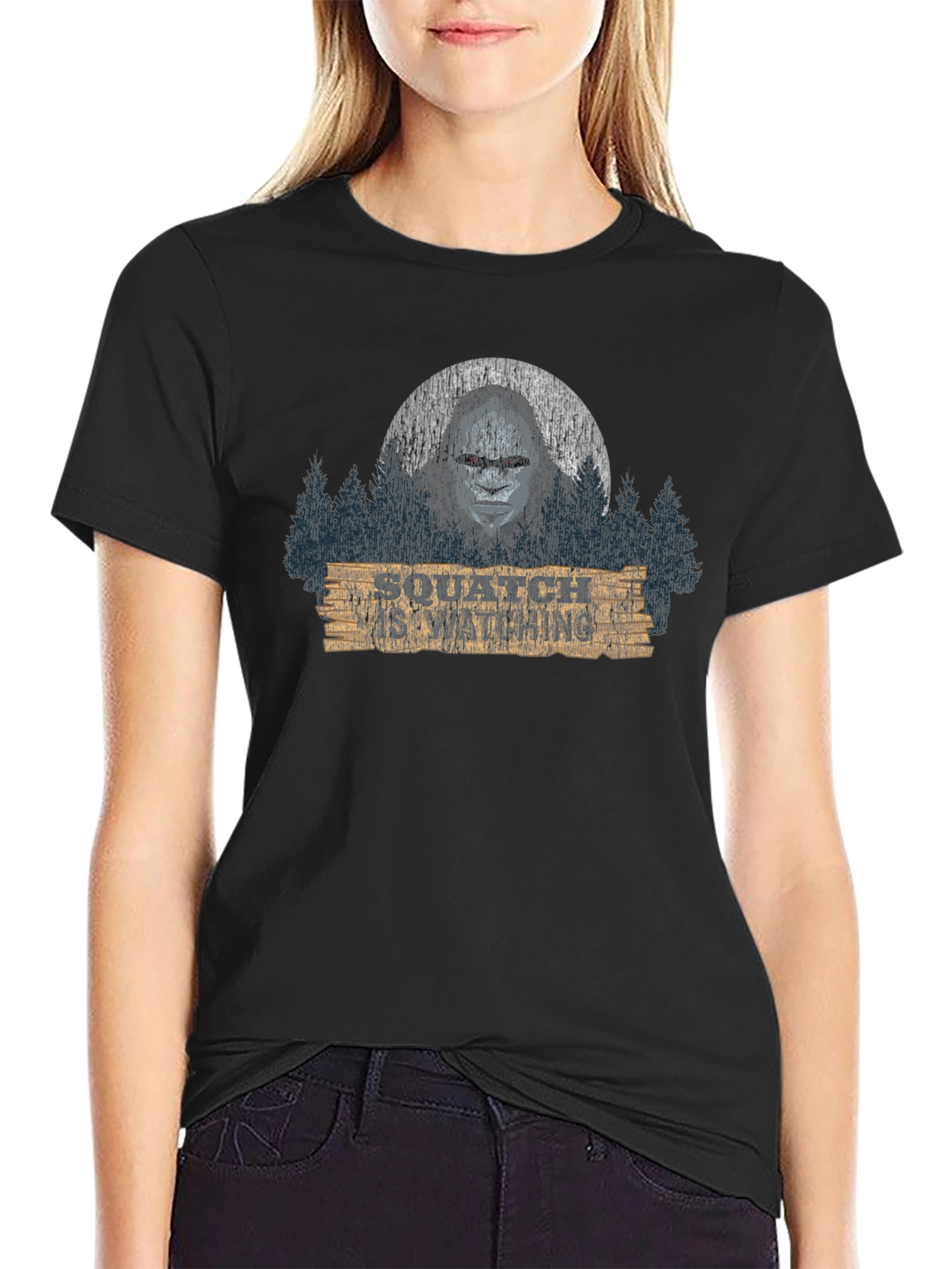 Sasquatch is Watching T-Shirt