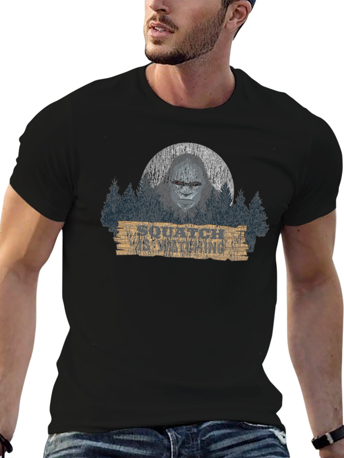 Sasquatch is Watching T-Shirt