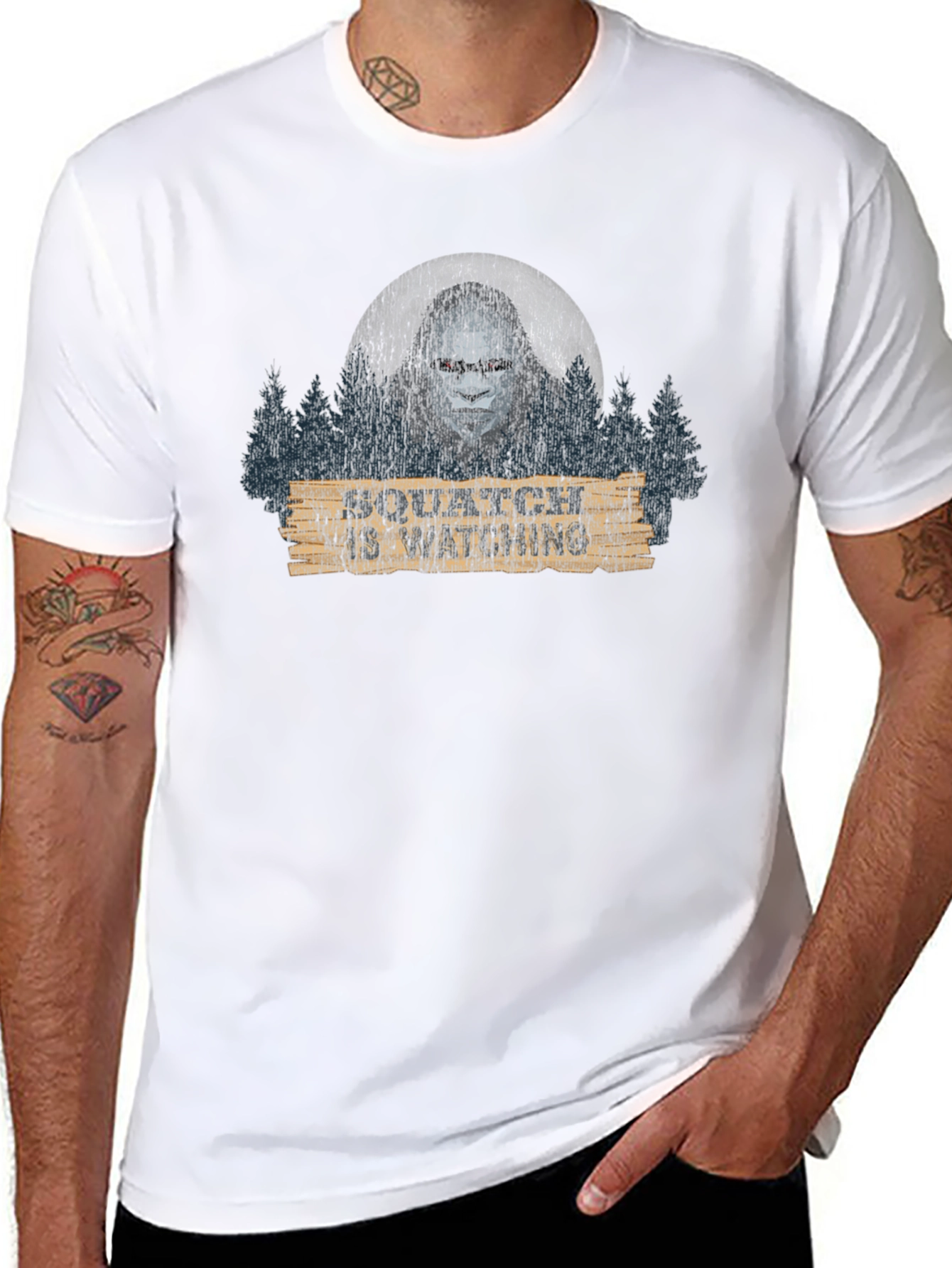 Sasquatch is Watching T-Shirt